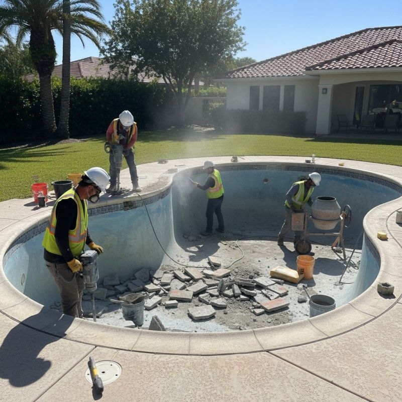 Pool Coping Repair Service