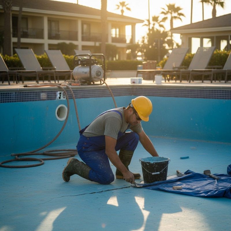 Pool Coping Repair Service
